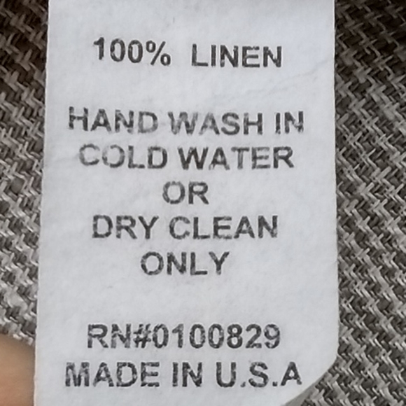 Connie Roberson Linen Top - S - Picture 10 of 10